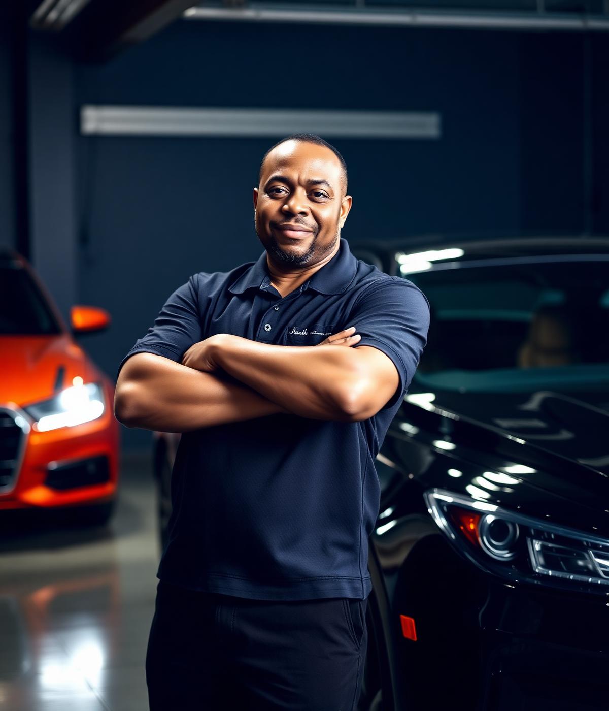 Eddie Palmer, founder of A Touch of Class Mobile Auto Detailing